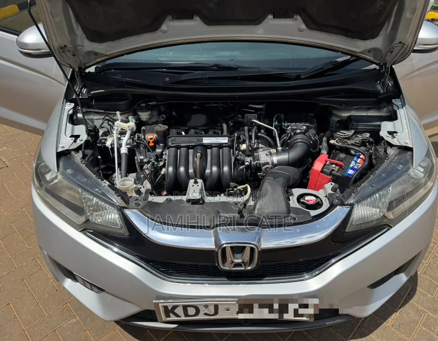 Honda Fit 2015 Silver