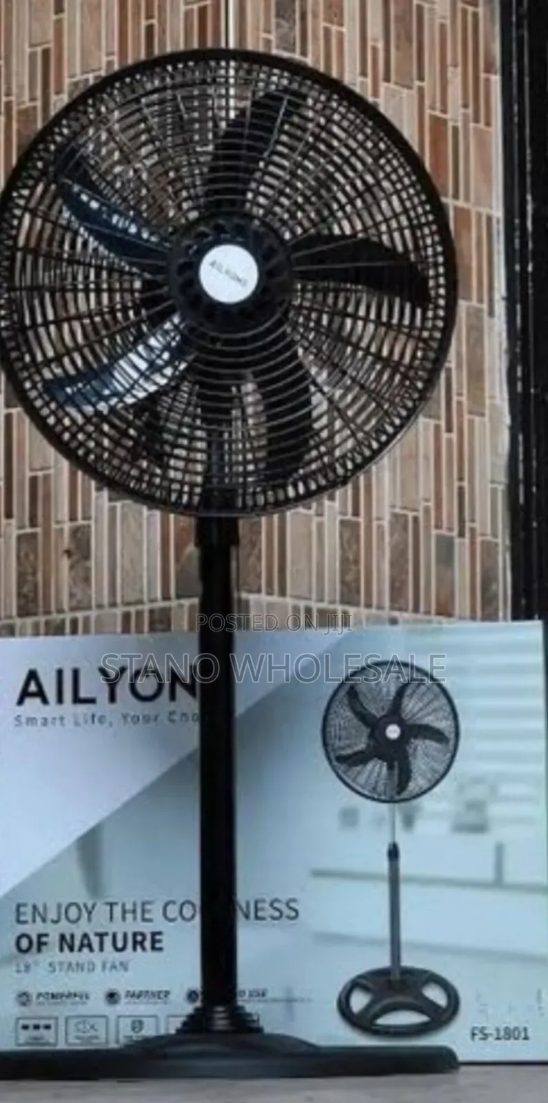 Ailyons Black 18inch Standing Cooker