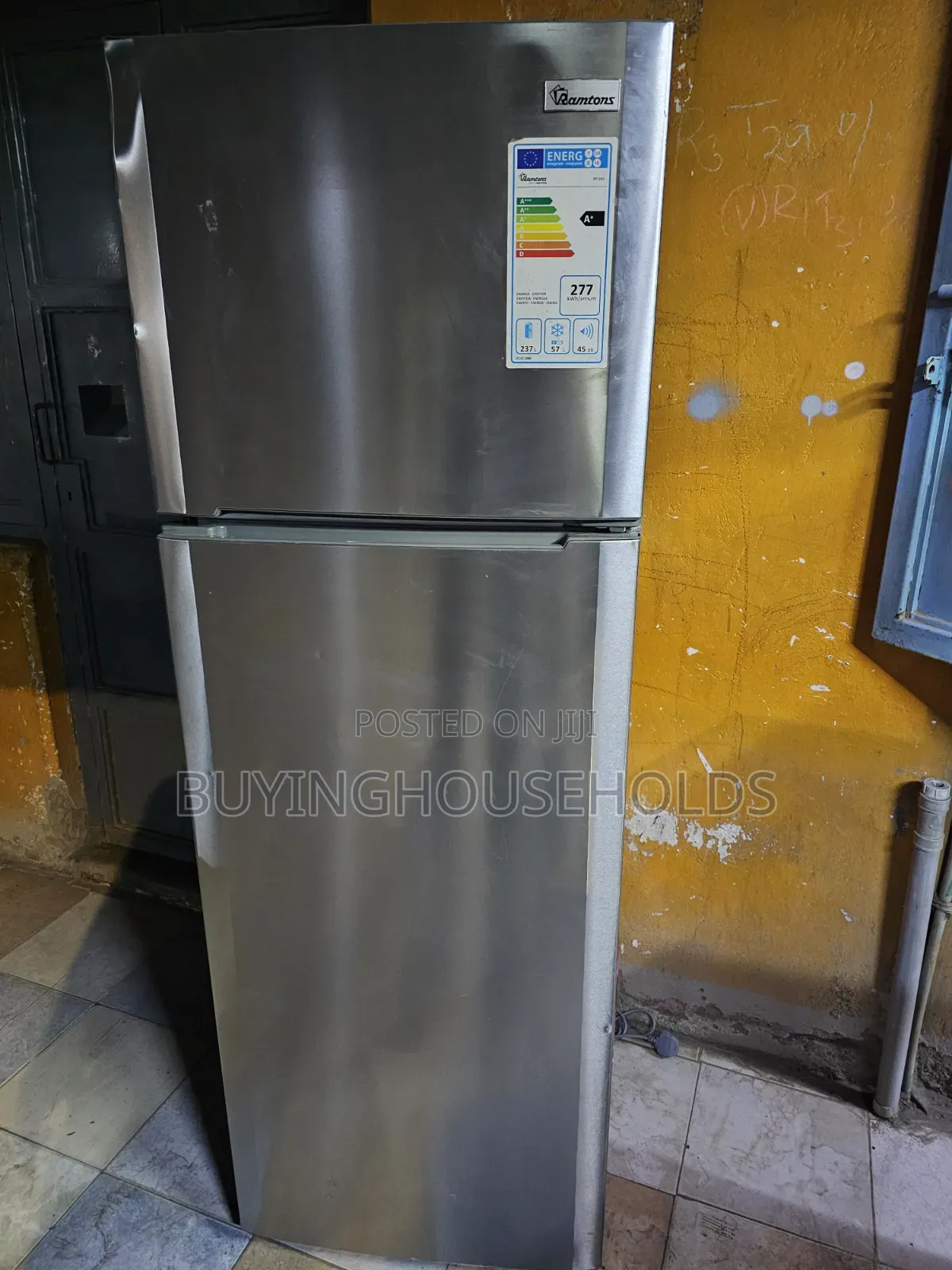 Ramtons 282L No Frost Fridge (Rf/282)