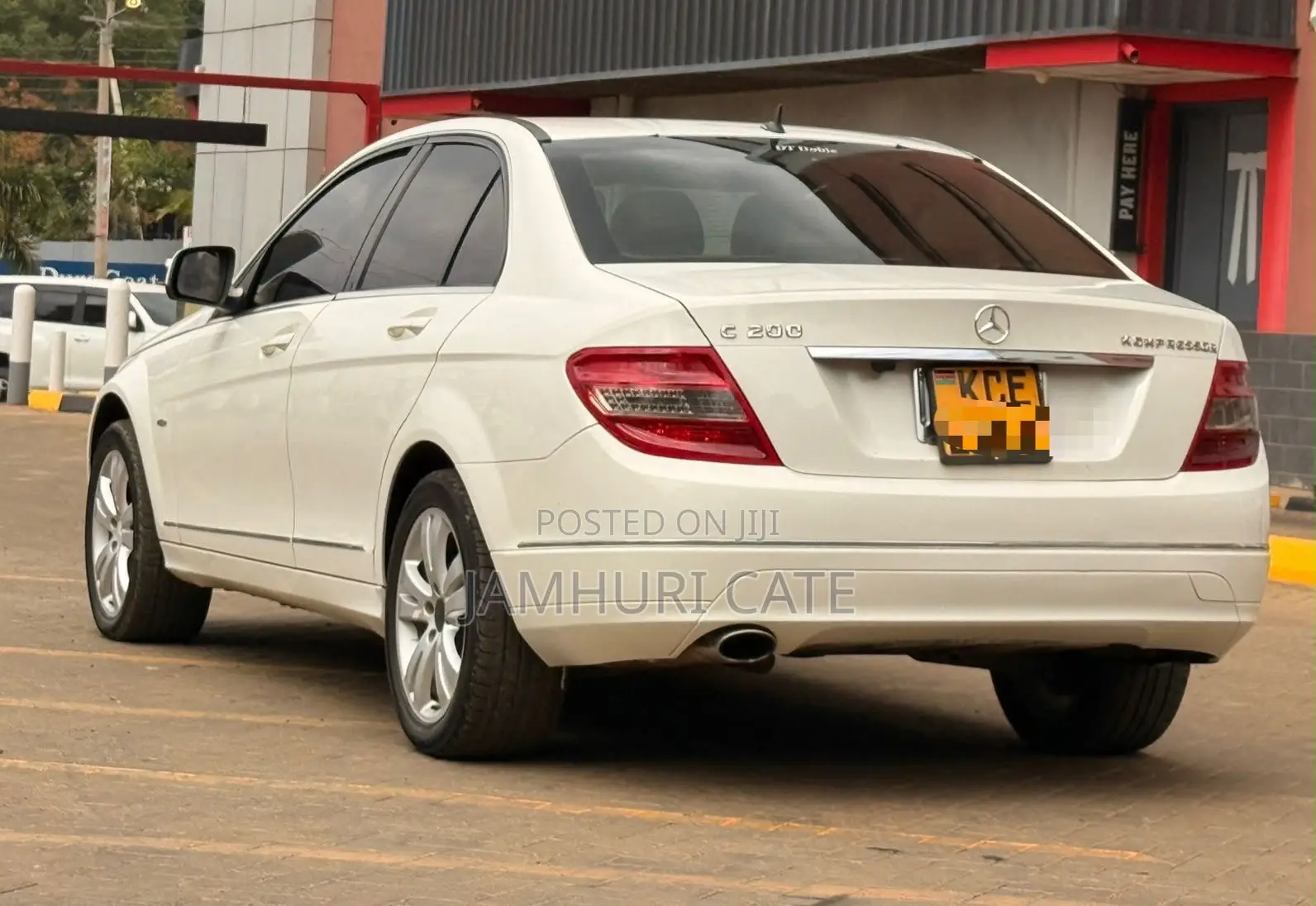 Mercedes-Benz C200 2008 White