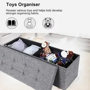 Lasa Storage Ottoman Cube Foldable Box - 110.0 Cm