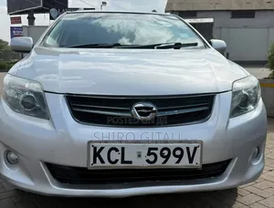 Toyota Corolla Fielder 2010 Silver