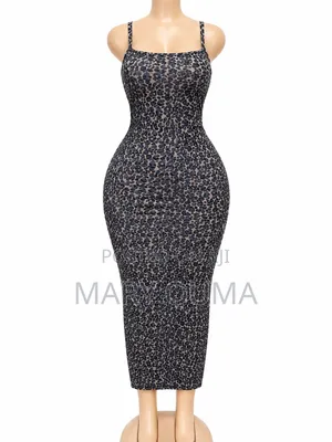 Animal Print Body Cone Dresz