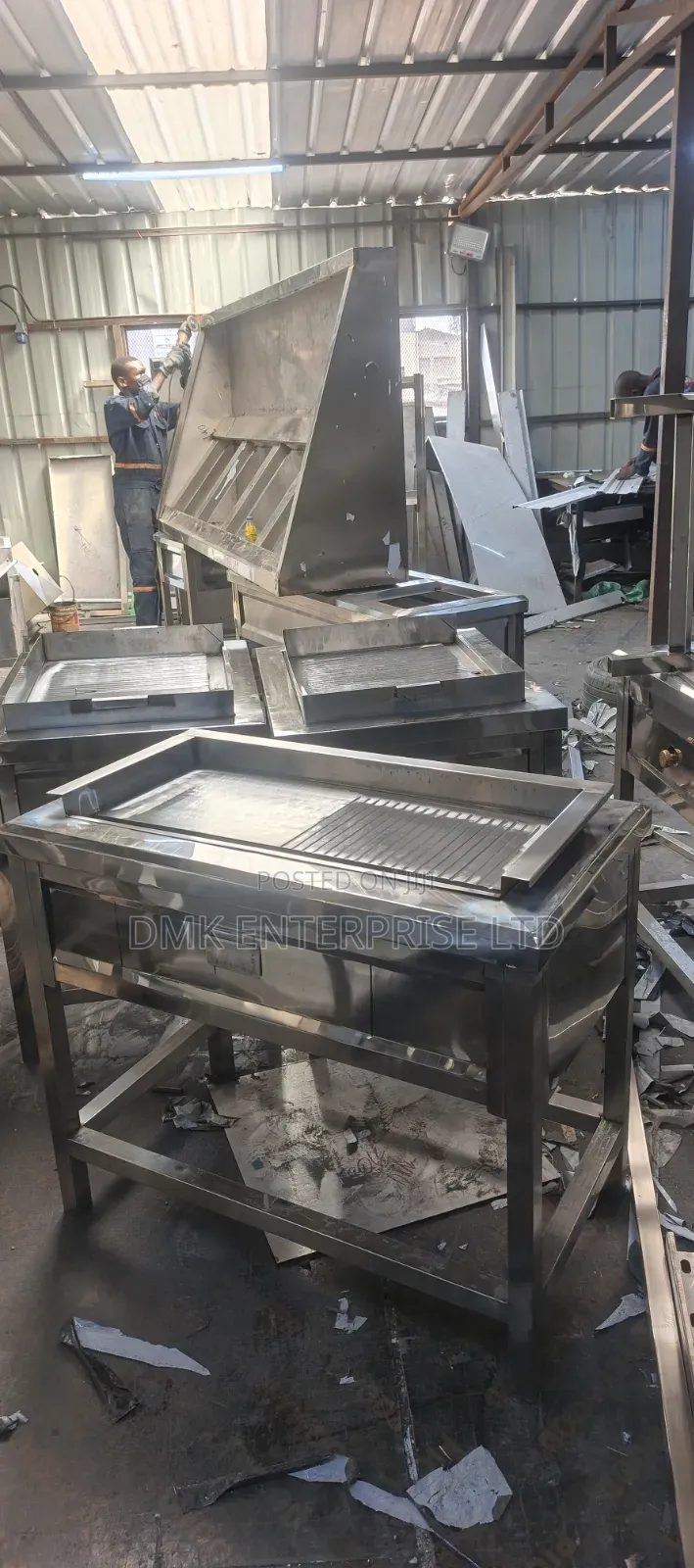 Hot Plate Pan Griddle Half Grooved Half Smooth