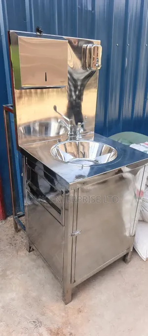 Stainless Steel Hand Washing Station With Tap