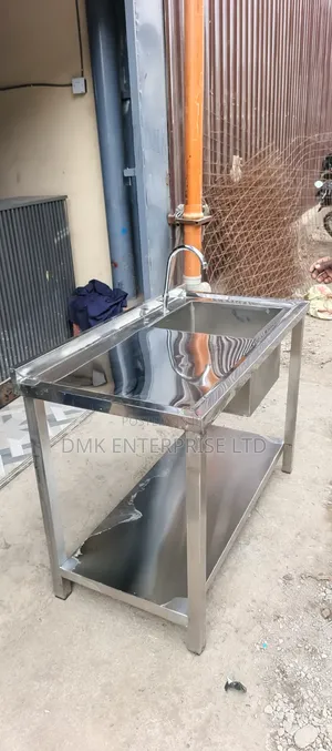 Heavy Duty Stainless Steel Single Bowl Sink