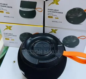 C15 Portable Bluetooth Speaker Featuring a Compact Design