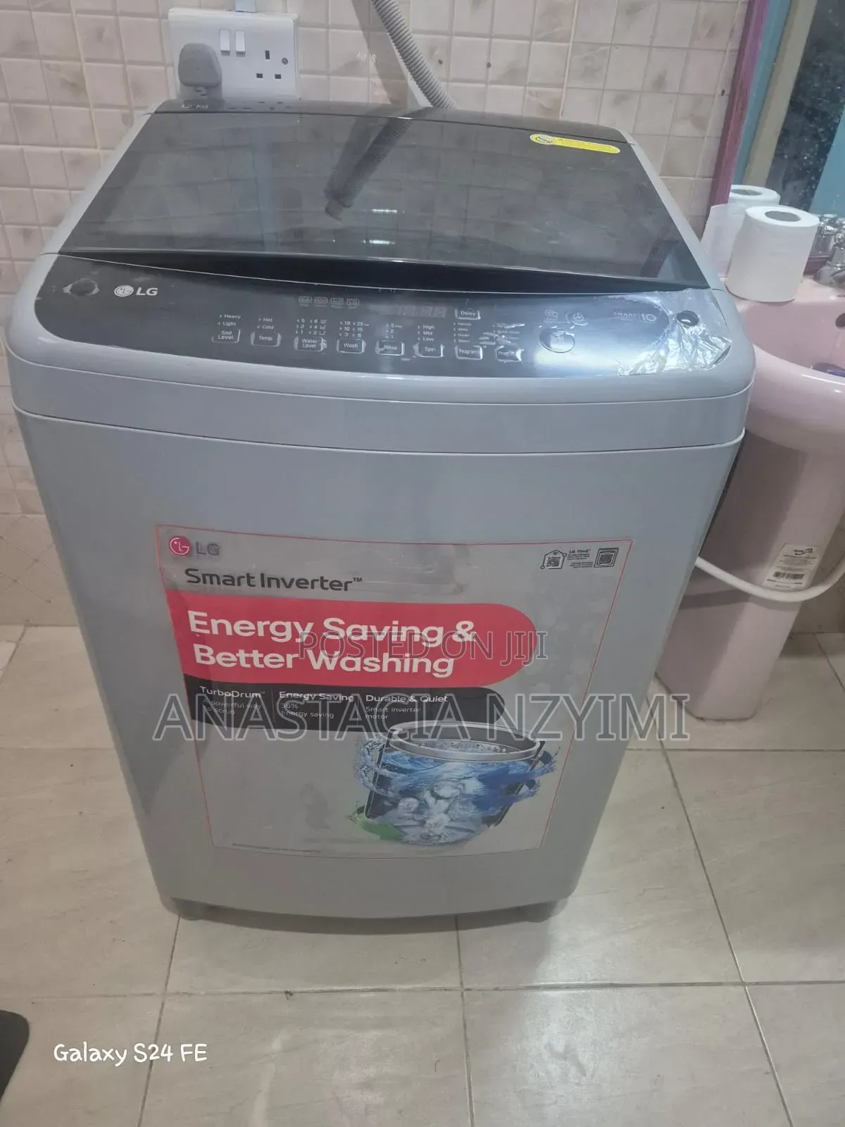 Washing Machine,Top Loader automatic.LG Model Slightly Used.