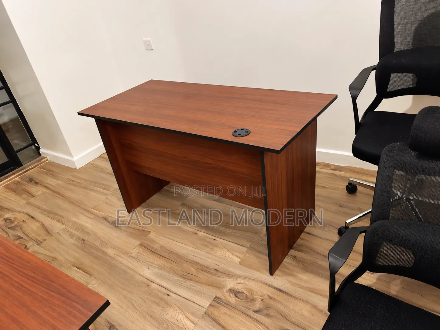 Brown Mahogany Office Desk