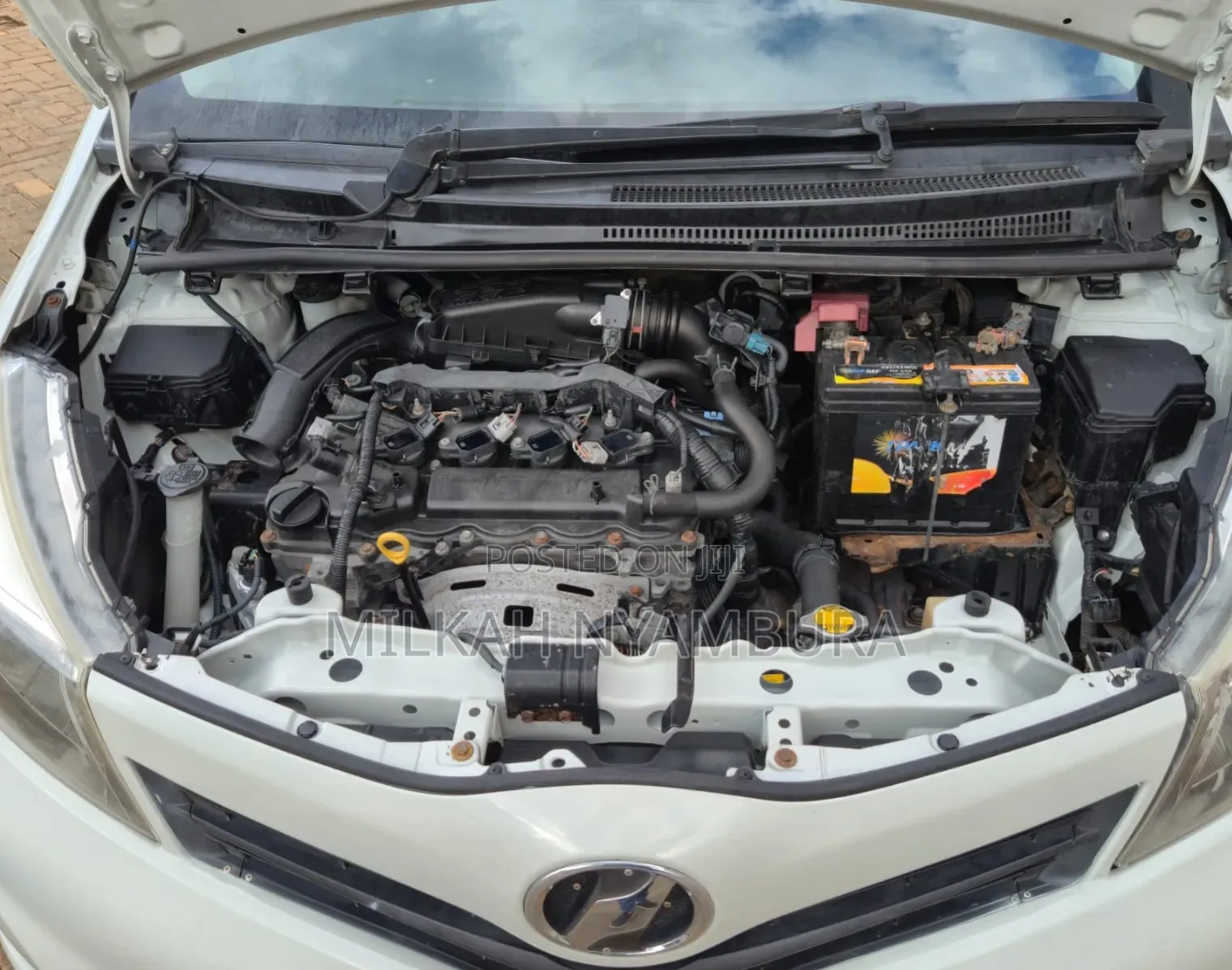 Toyota Vitz 2014 White