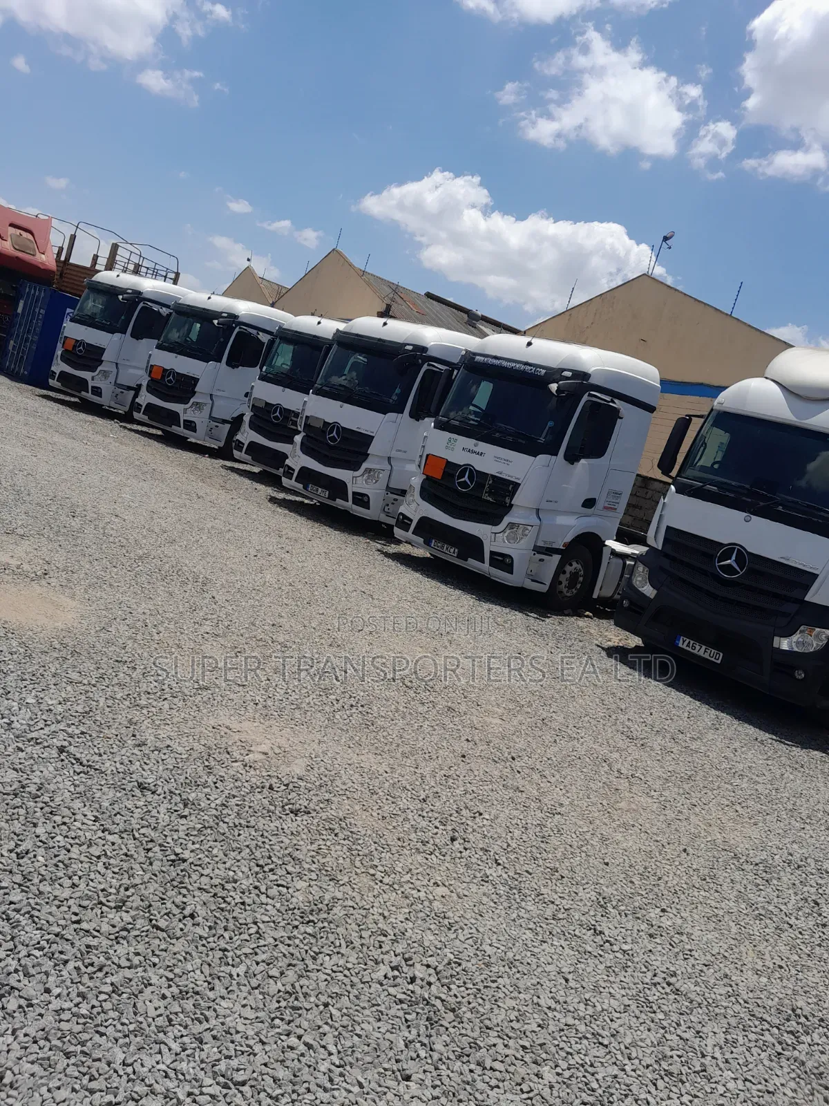 Brand New Fleet operators.Smooth Deliveries country-wide.Magunas.