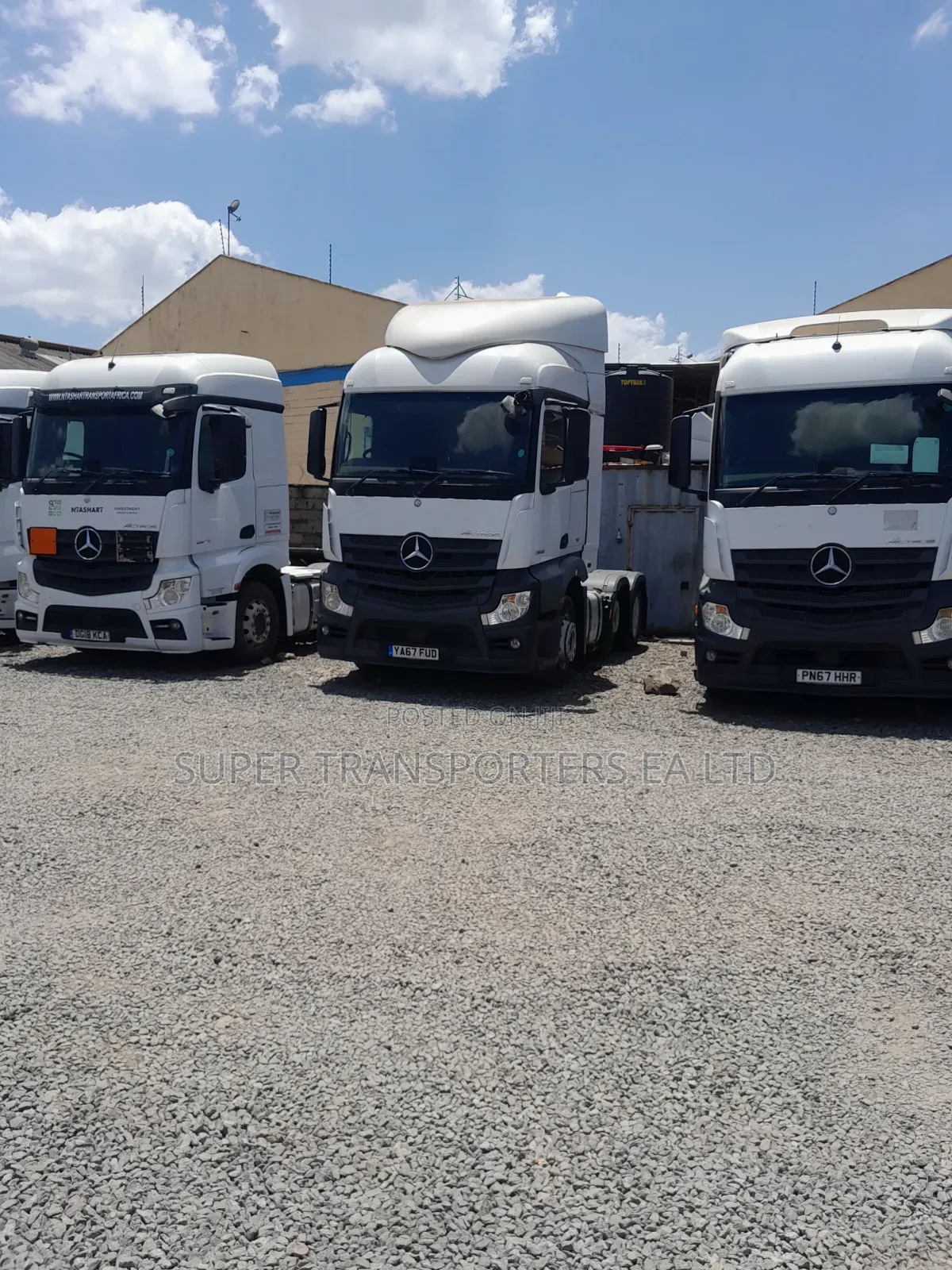 Brand New Fleet operators.Smooth Deliveries country-wide.Magunas.