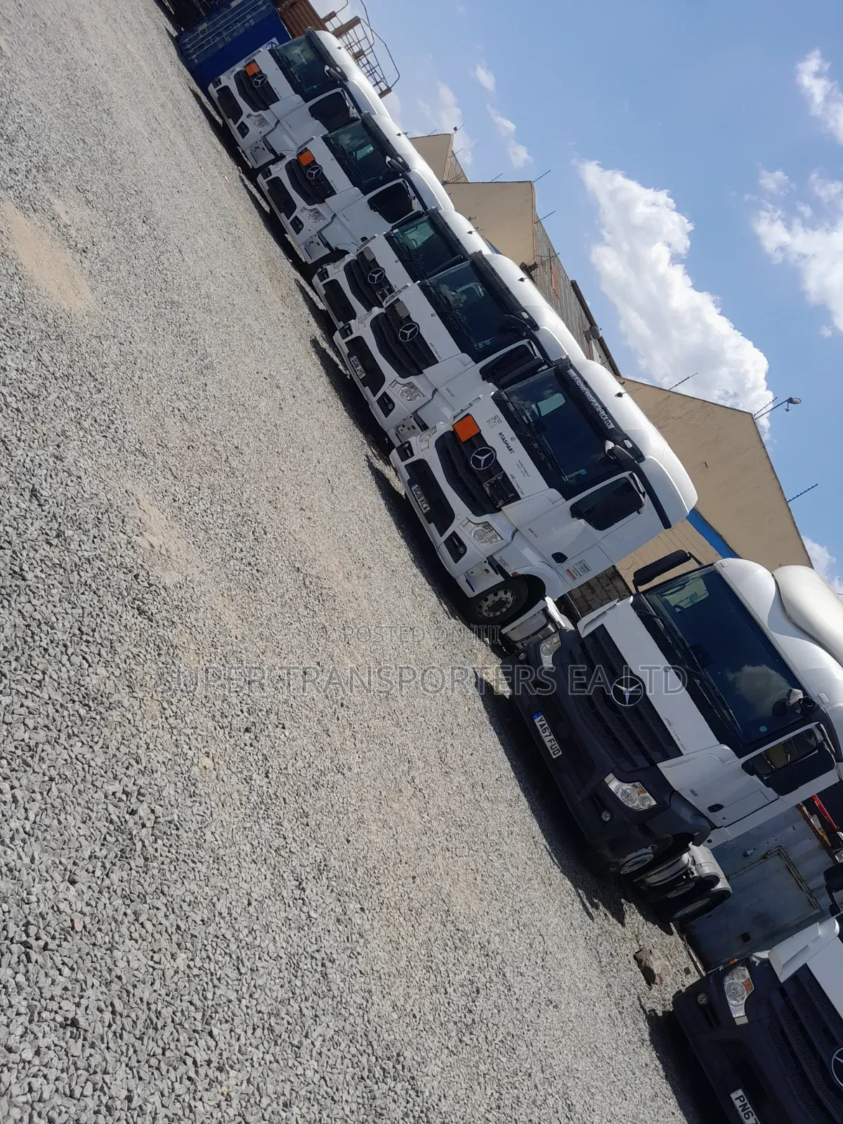 Brand New Fleet operators.Smooth Deliveries country-wide.Magunas.