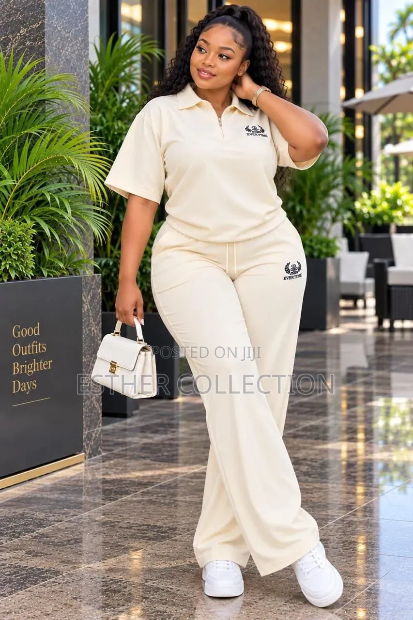Polo Short Sleeve 2-Piece Tracksuit Set