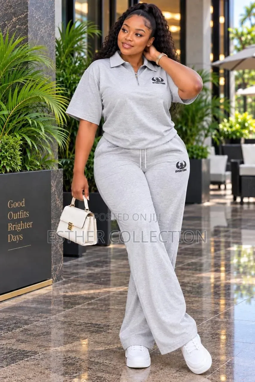 Polo Short Sleeve 2-Piece Tracksuit Set