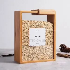 Kitchen Storage Containers With Bamboo Lids
