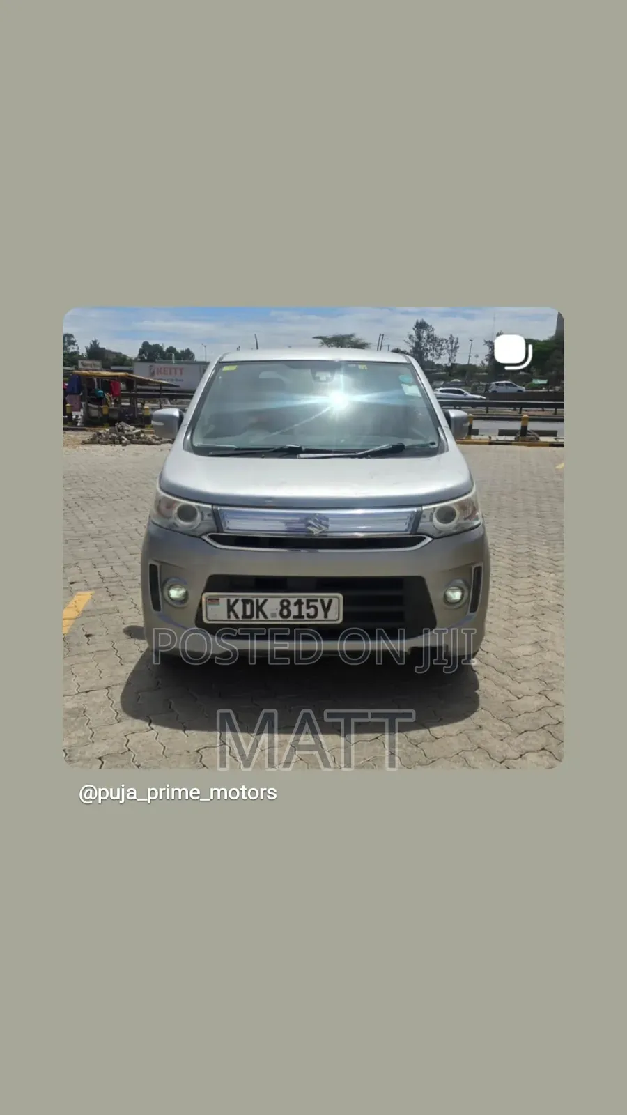 Suzuki Wagon R 2016 Gray