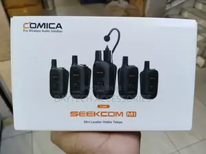 Comica Seekcom M1 Mini Lavalier Walkie Talkies (5-Sets Package)