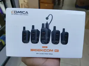 Comica Audio Seekcom M1 Mini Lavalier Walkie Talkies (5-Pack)