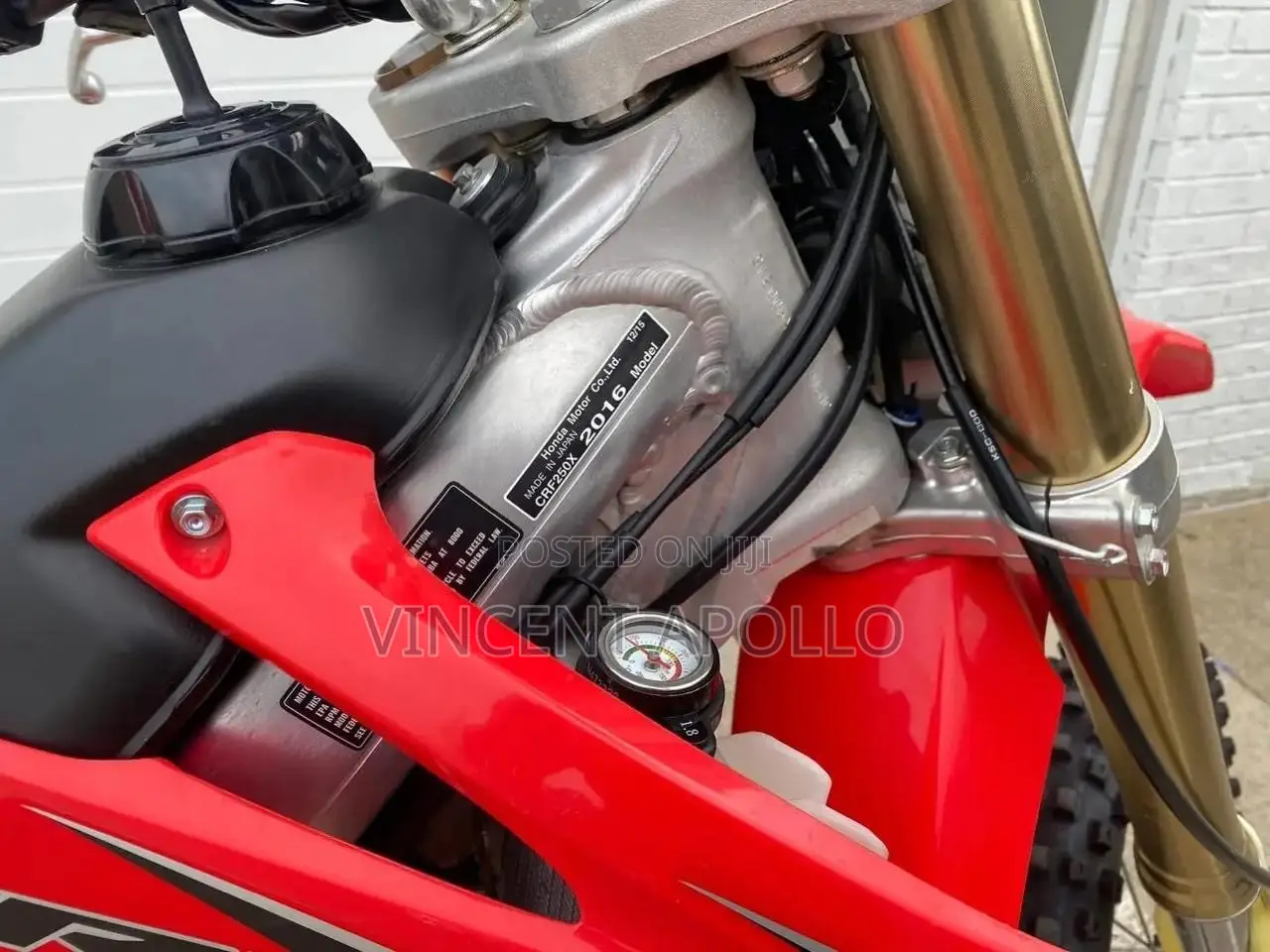 Honda 2016 Red