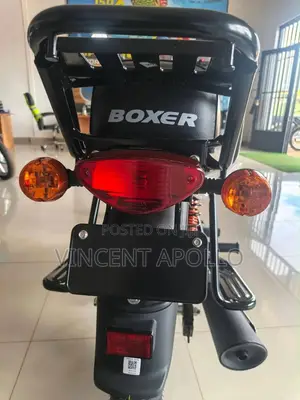 New Bajaj Boxer 2025 Red