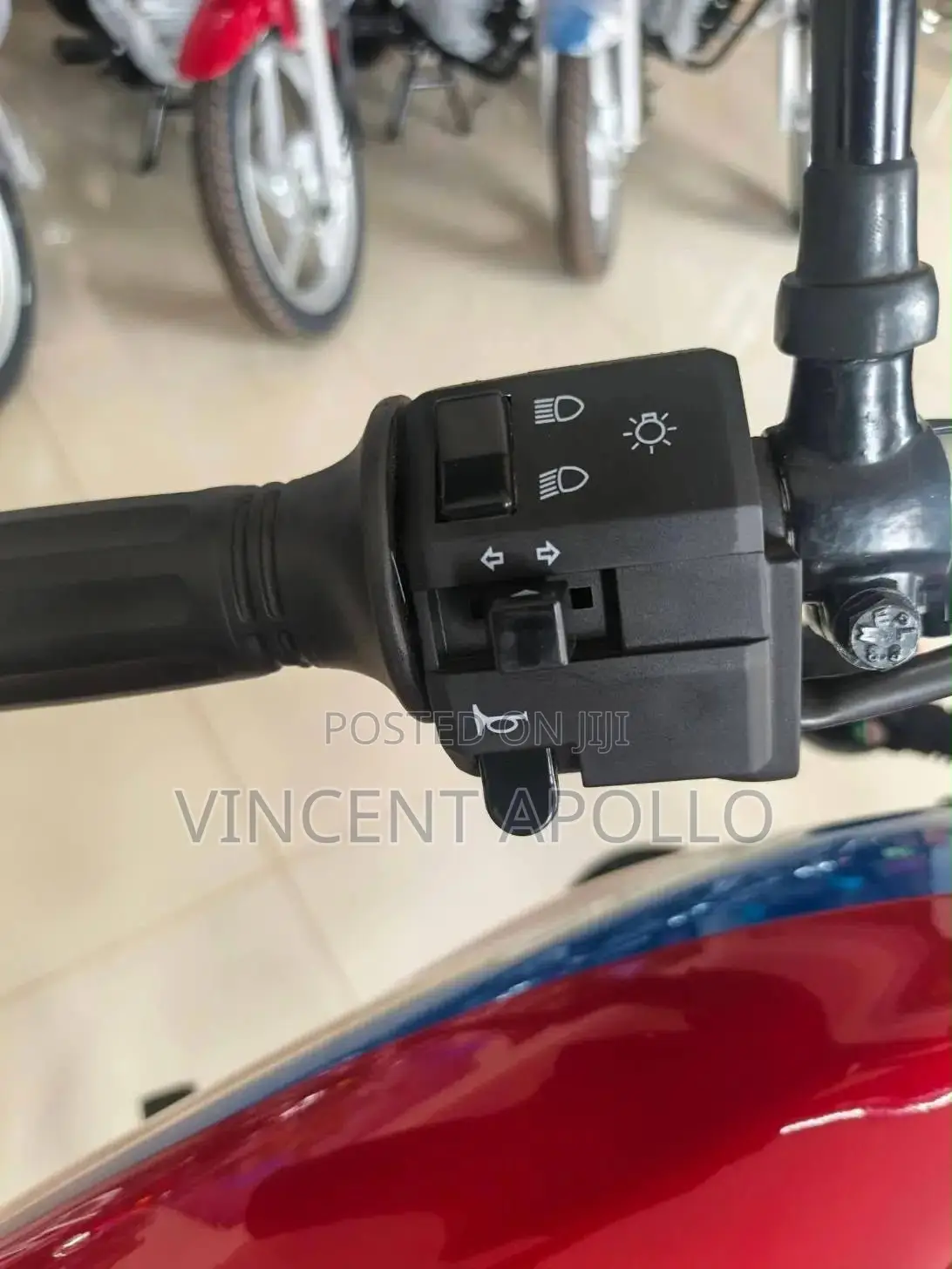 New Bajaj Boxer 2025 Red