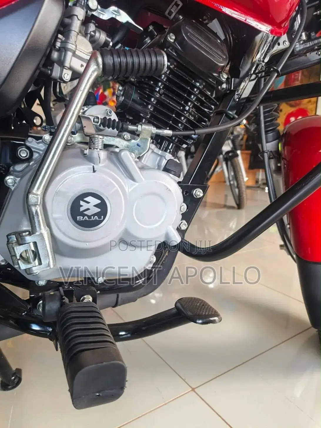 New Bajaj Boxer 2025 Red