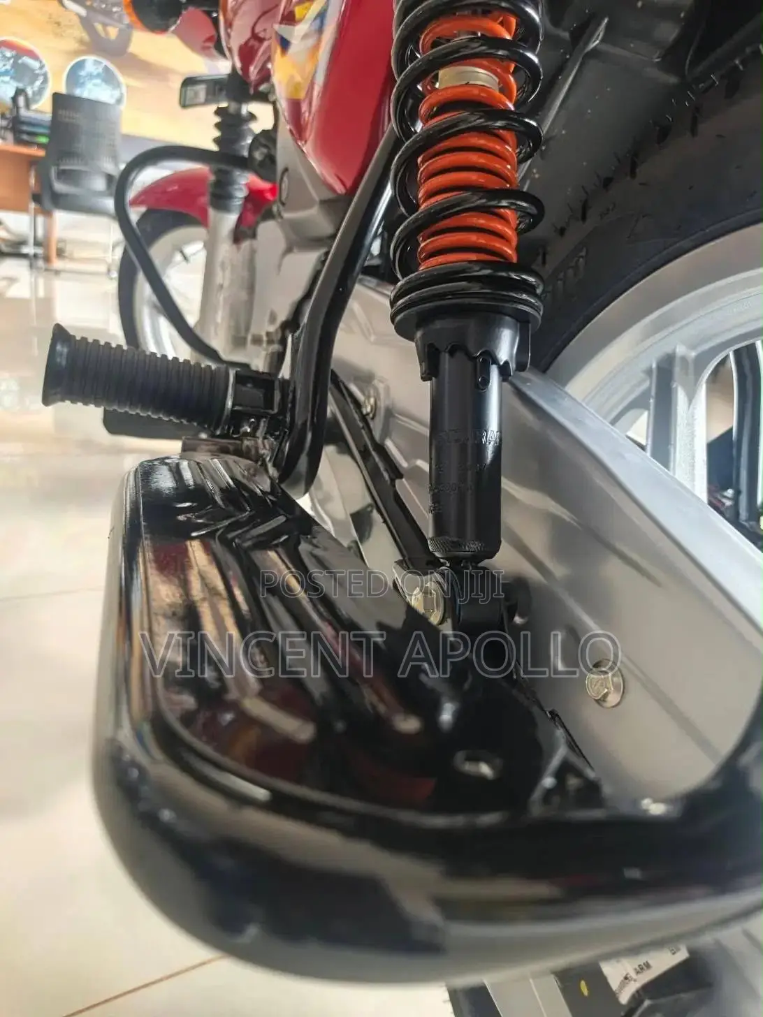 New Bajaj Boxer 2025 Red