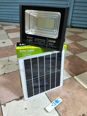Led Security Solar Flood Light 300 Watts With Sensor and Remote