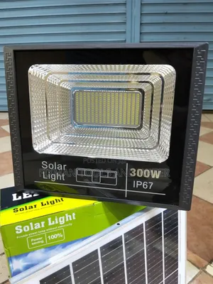 Led Security Solar Flood Light 300 Watts With Sensor and Remote