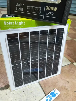 Led Security Solar Flood Light 300 Watts With Sensor and Remote