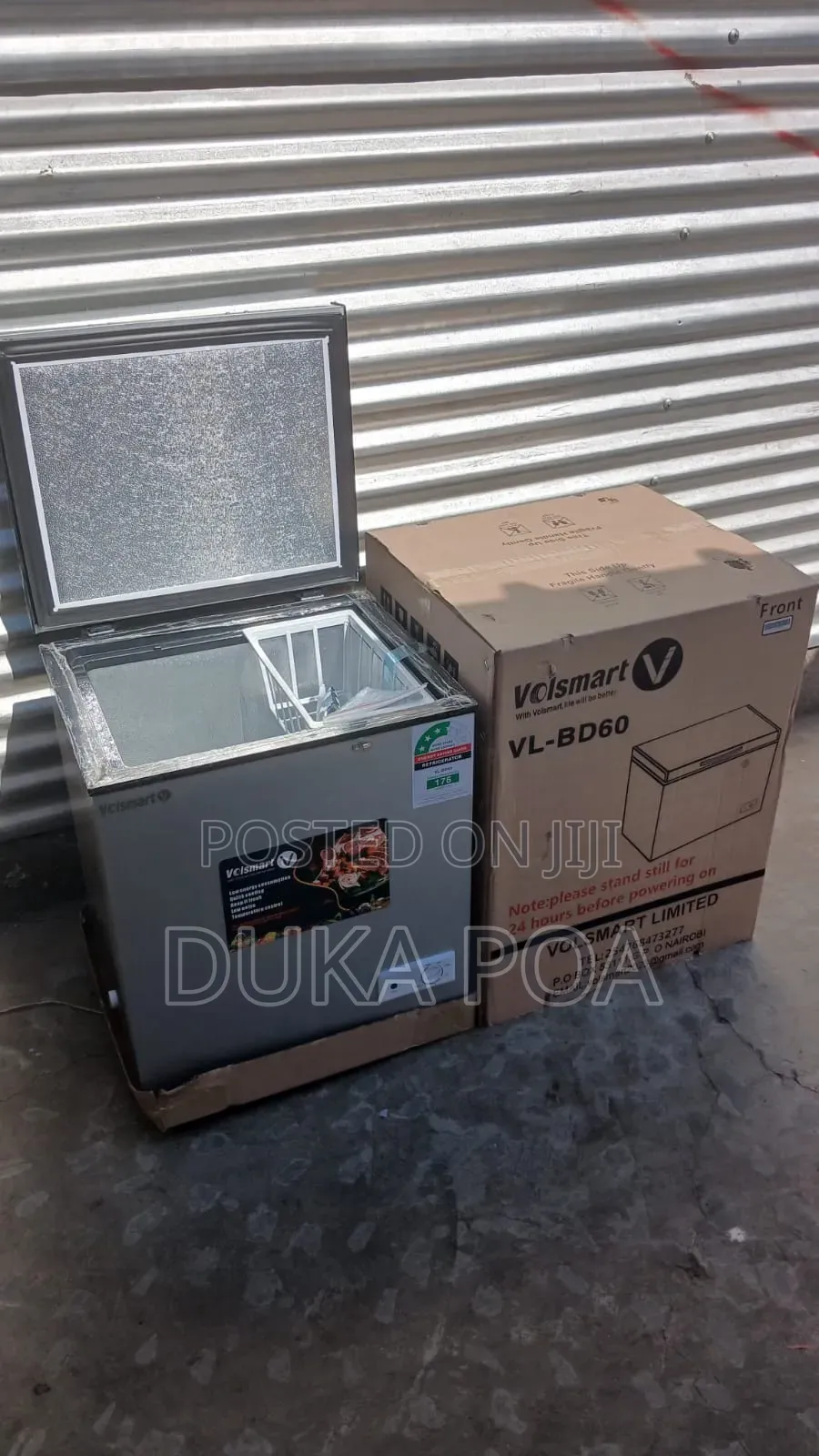 Volsmart 60l Chest Freezer Energy Saving Freezer