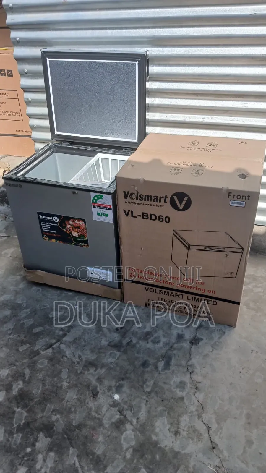 Volsmart 60l Chest Freezer Energy Saving Freezer