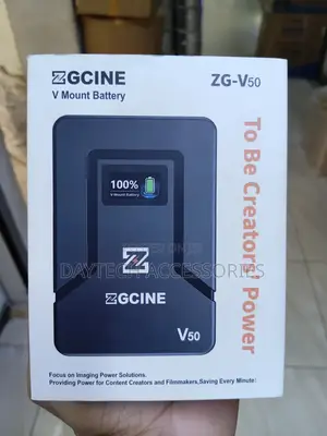 ZGCINE ZG-V50 v-Mount Battery 50wh Pocket Size With PD Fast Charger