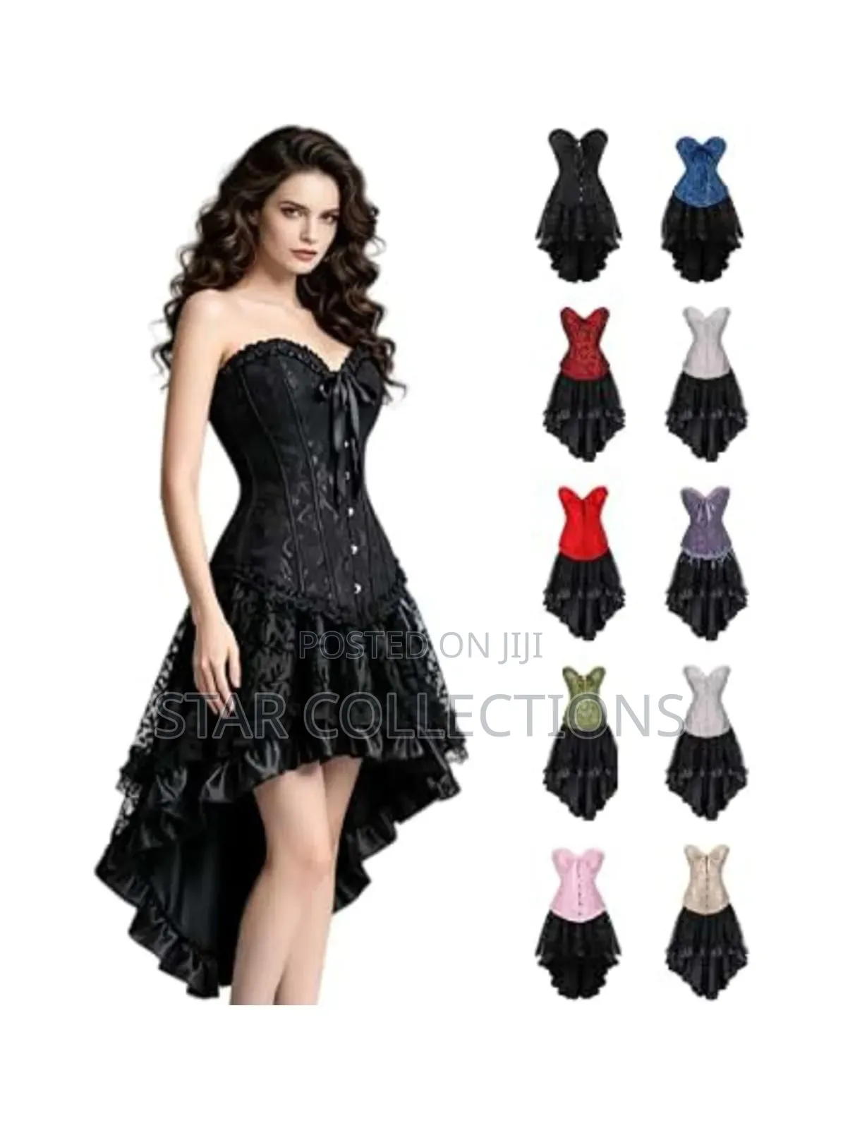Halloween Gothic Corset Outfit