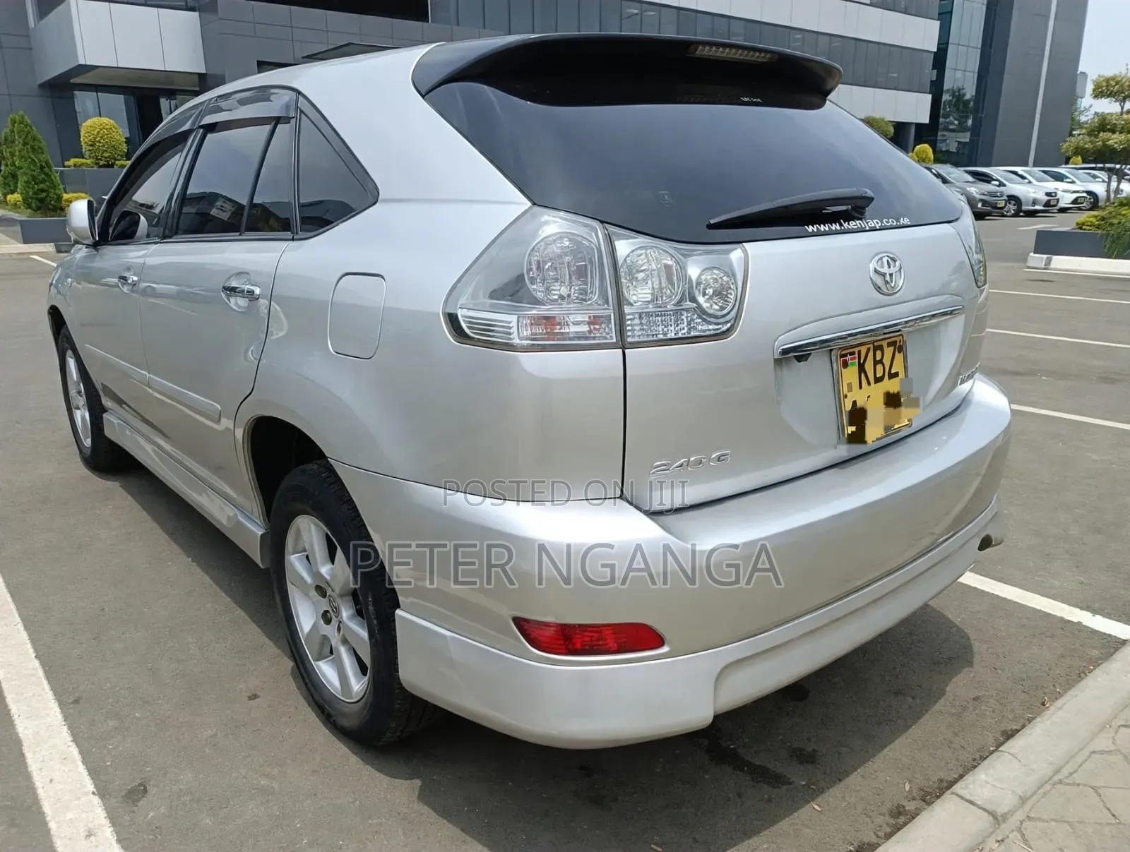 Toyota Harrier 2.4 2007 Silver