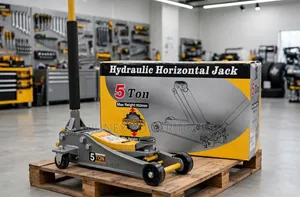 Heavy-Duty 5-Ton Hydraulic Horizontal Floor/Trolley Jack
