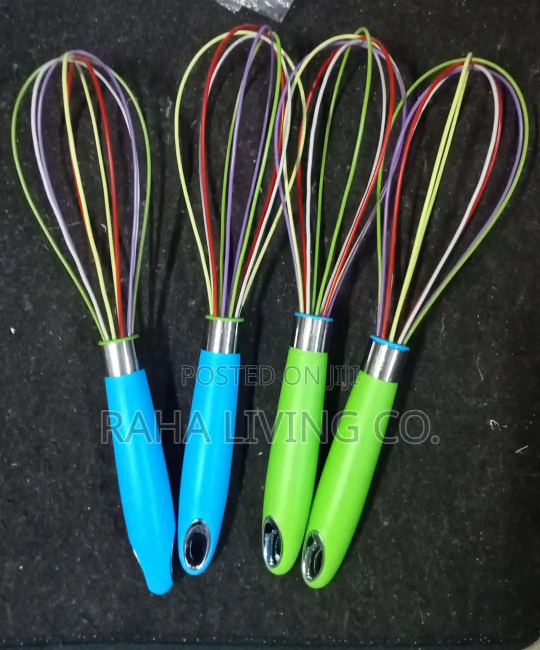 Silicone Balloon Whisk | 31cm Long | Blue or Green