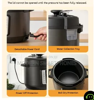 Oraimo KitchNova 1200W 6L Pressure Cooker
