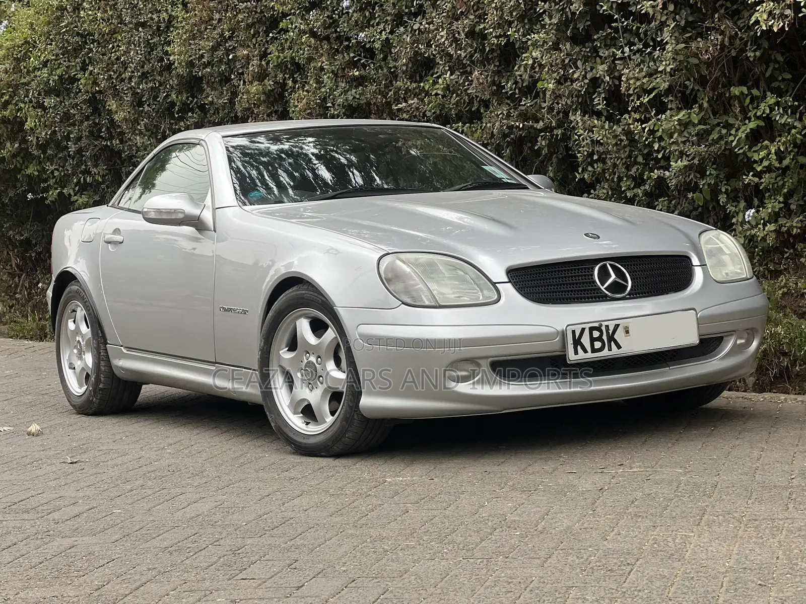 Mercedes-Benz SLK-Class 2002 Silver