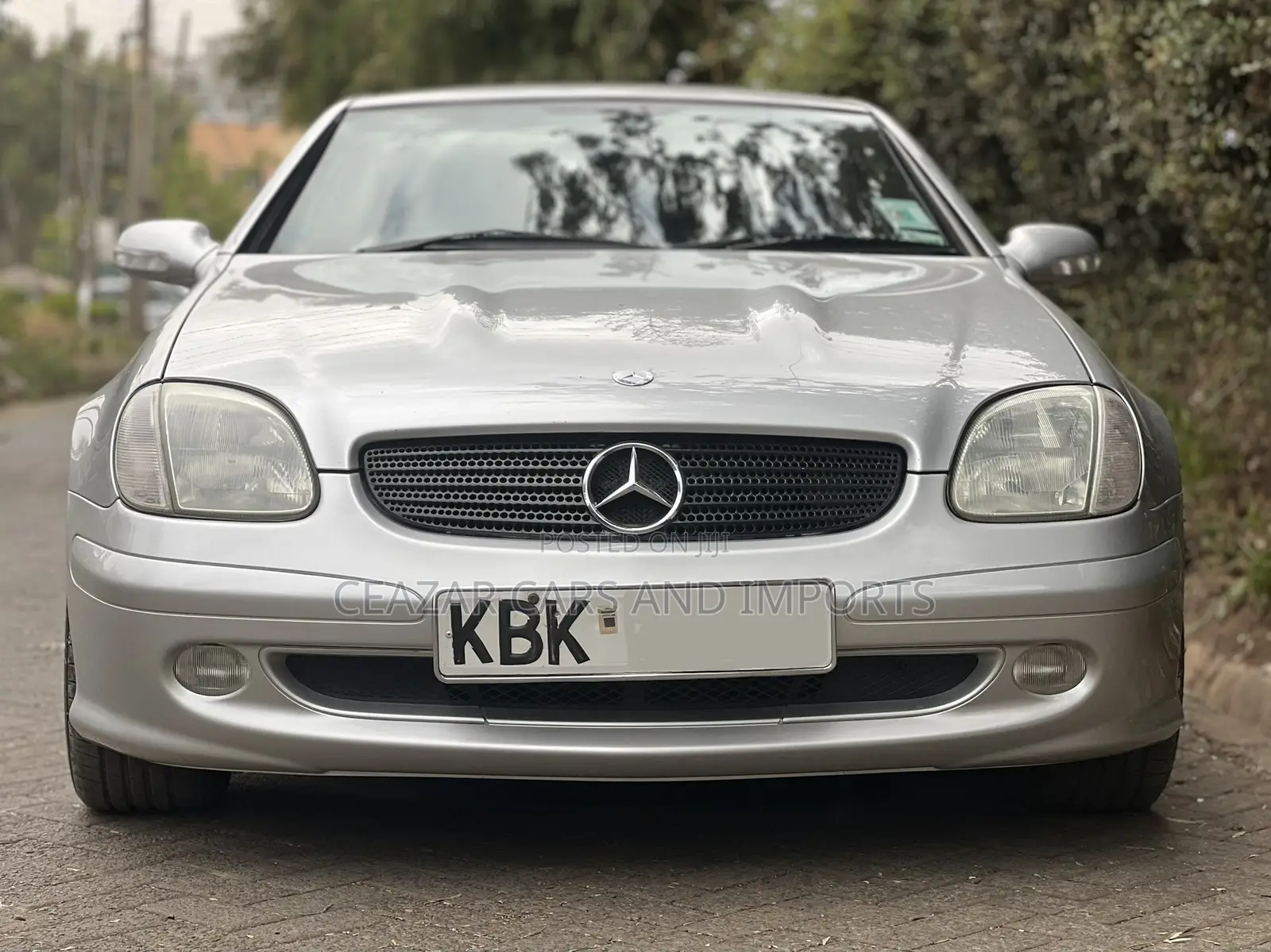 Mercedes-Benz SLK-Class 2002 Silver