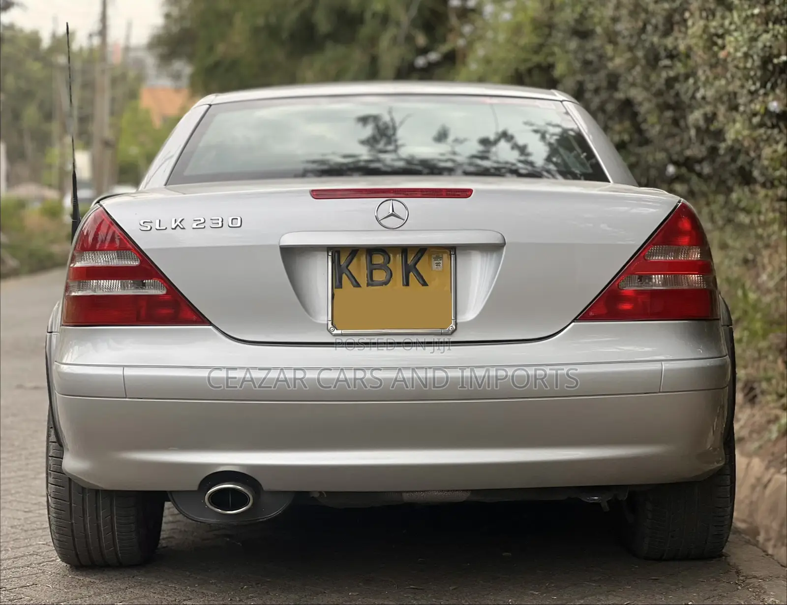 Mercedes-Benz SLK-Class 2002 Silver