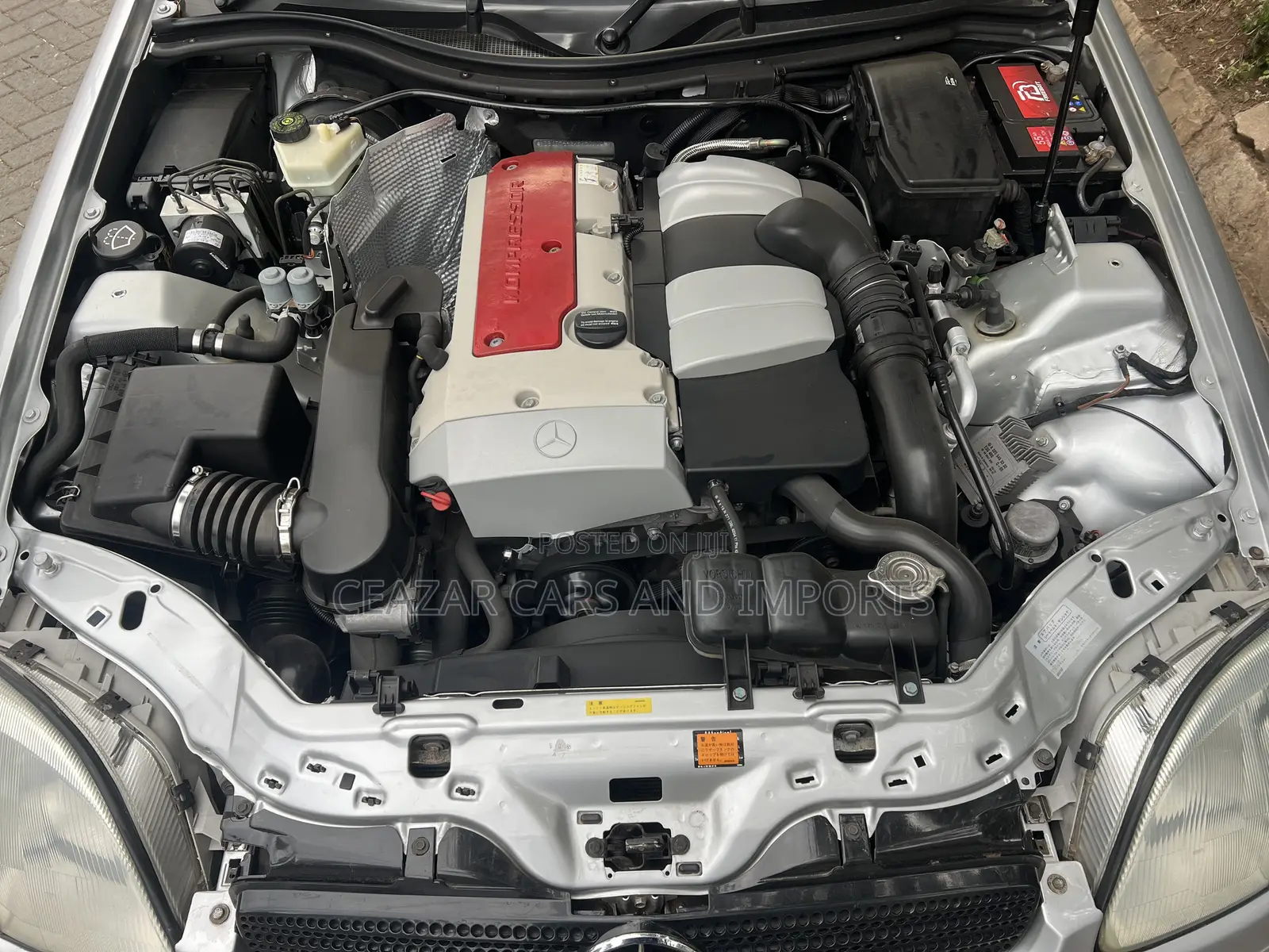 Mercedes-Benz SLK-Class 2002 Silver