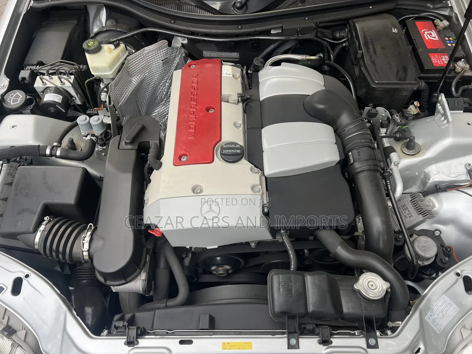 Mercedes-Benz SLK-Class 2002 Silver