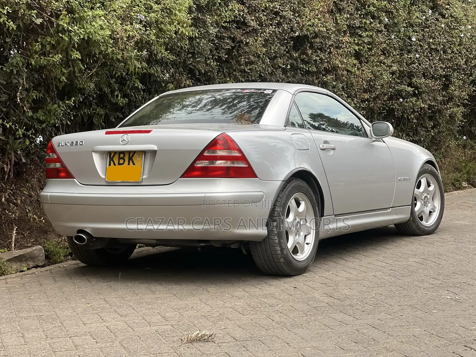 Mercedes-Benz SLK-Class 2002 Silver