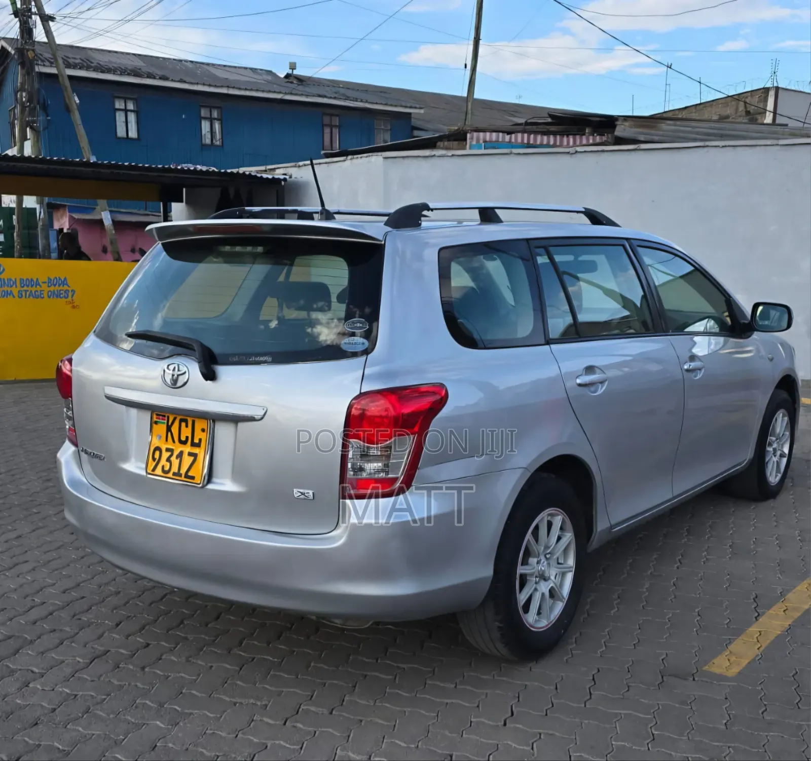 Toyota Corolla Fielder 2011 Silver