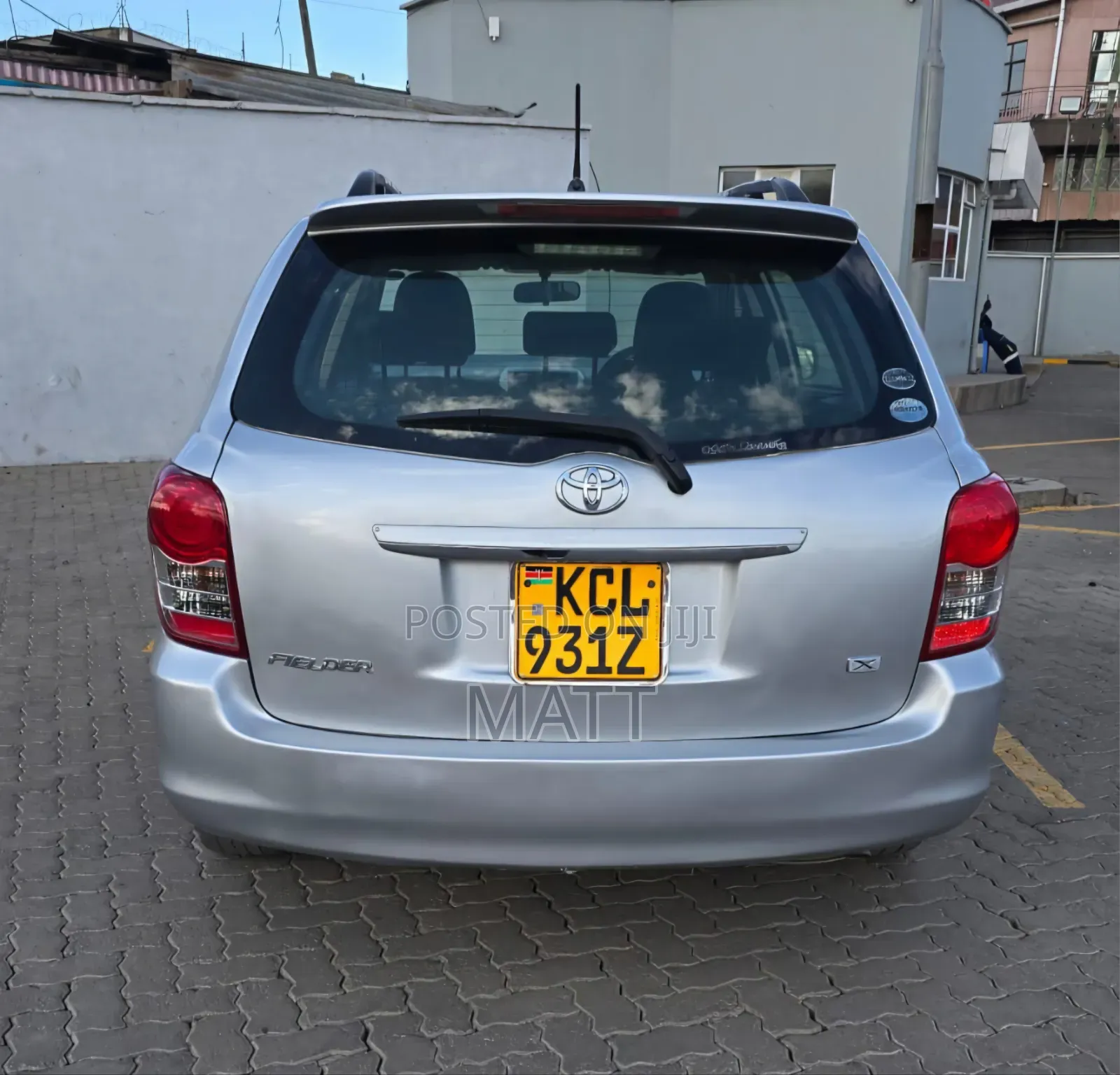 Toyota Corolla Fielder 2011 Silver
