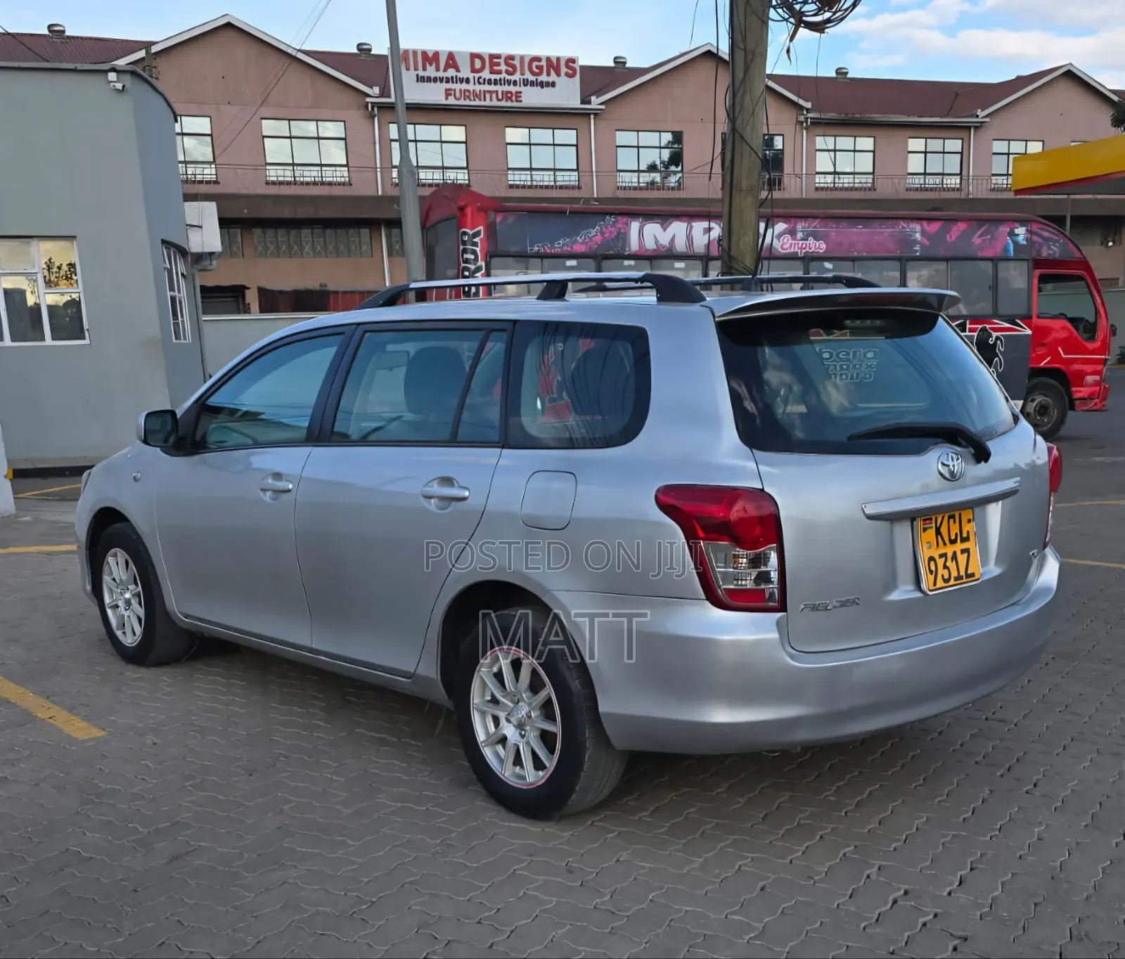 Toyota Corolla Fielder 2011 Silver