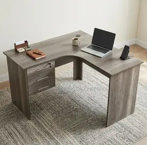 1.2 Meter Curved Office Desk | Home Office Study Table