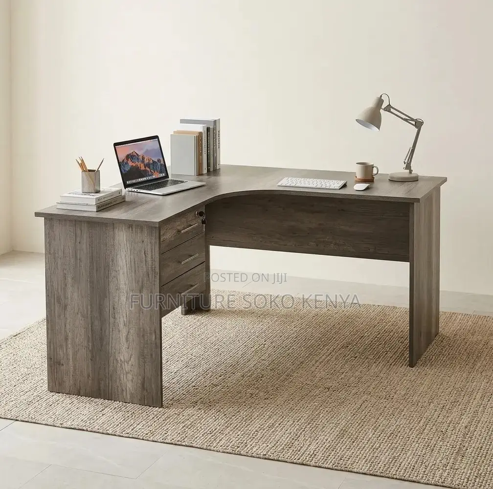 1.2 Meter Curved Office Desk | Home Office Study Table
